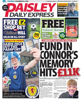 Cover of Paisley Daily Express