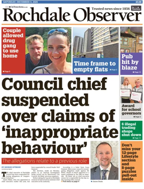 Cover of Rochdale Observer