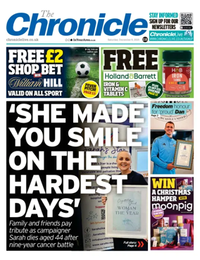 Cover of The Chronicle (South Tyneside and Durham)