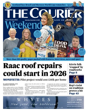 Cover of The Courier & Advertiser (Angus and The Mearns Edition)