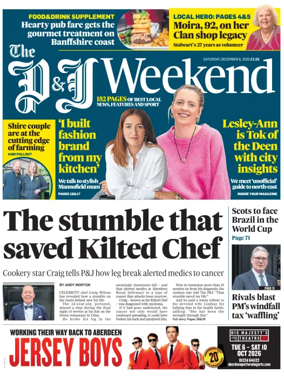 Cover of The Press and Journal (Aberdeenshire)