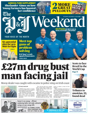 Cover of The Press and Journal (Highlands & Islands)