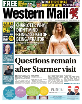 Cover of Western Mail