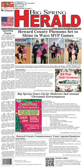 Cover of Big Spring Herald Weekend