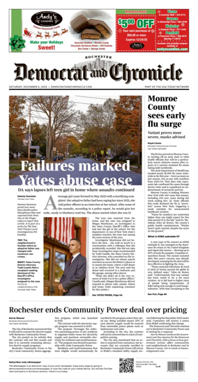 Cover of Democrat and Chronicle