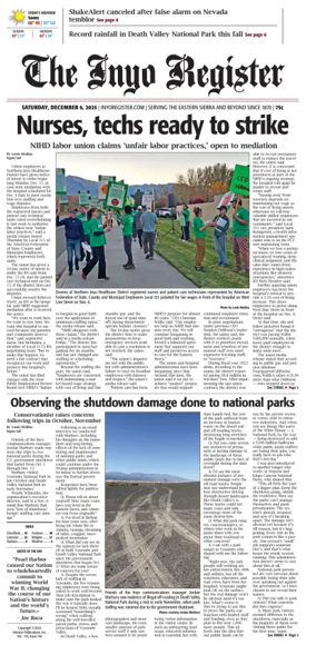 Cover of Inyo Register