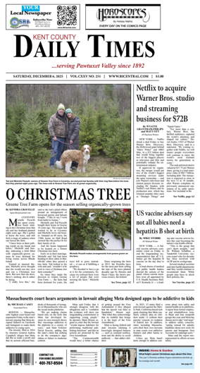 Cover of Kent County Daily Times