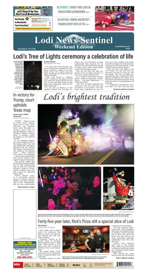Cover of Lodi News-Sentinel
