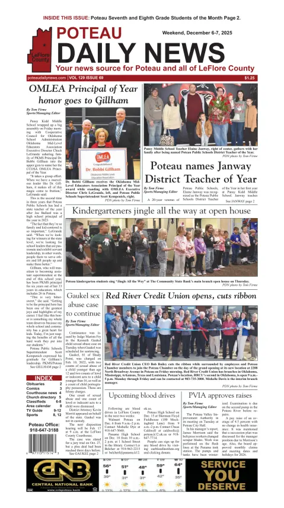 Cover of Poteau Daily News