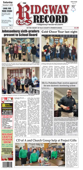 Cover of Ridgway Record