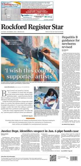 Cover of Rockford Register Star