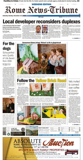 Cover of Rome News-Tribune