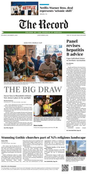 Cover of The Bergen Record