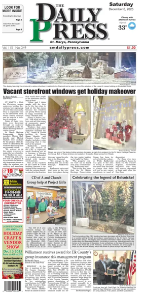 Cover of The Daily Press