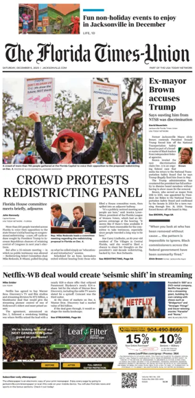 Cover of The Florida Times-Union