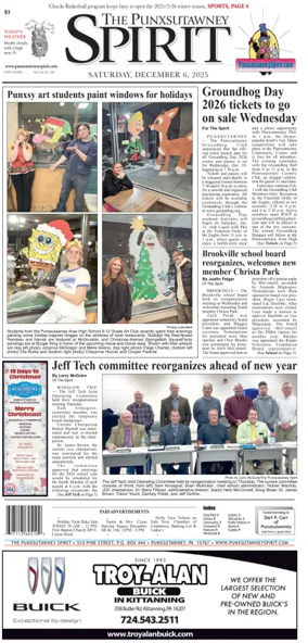 Cover of The Punxsutawney Spirit