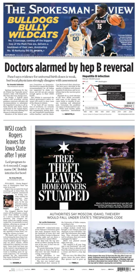 Cover of The Spokesman-Review (Spokane)