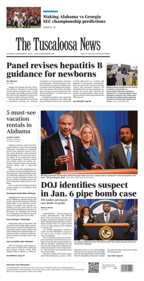 Cover of The Tuscaloosa News
