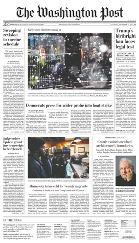 Cover of The Washington Post