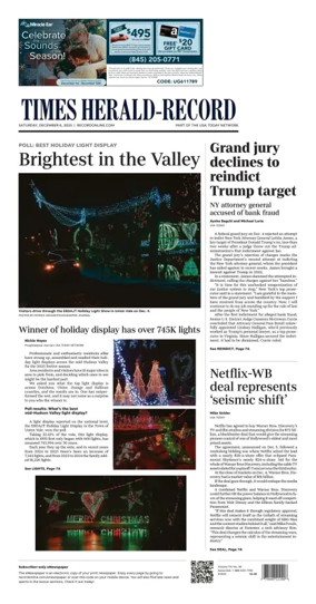 Cover of Times Herald-Record