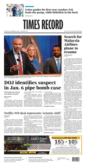 Cover of Times Record (Ft. Smith Southwest)