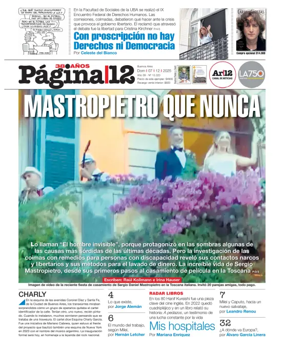 Cover of Pagina 12