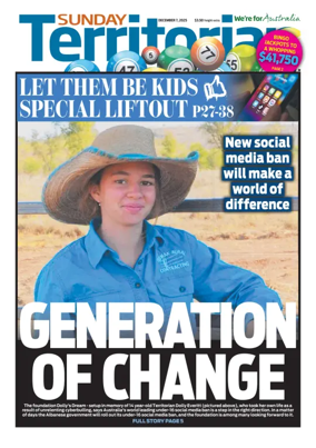 Cover of Sunday Territorian
