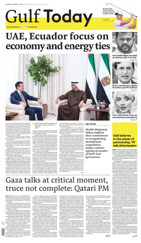 Cover of Gulf Today