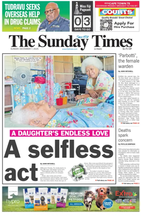 Cover of The Fiji Times