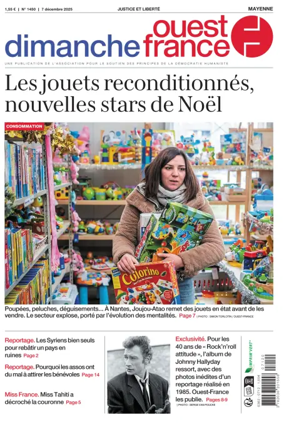 Cover of Dimanche Ouest France (Mayenne)