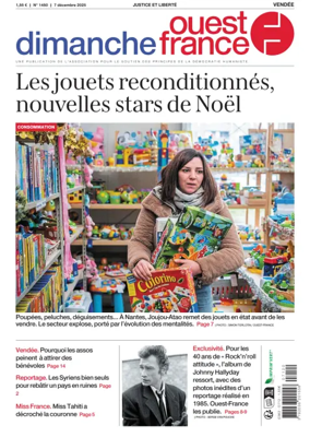 Cover of Dimanche Ouest France (Vendee)