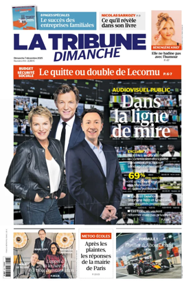 Cover of La Tribune Dimanche (France)