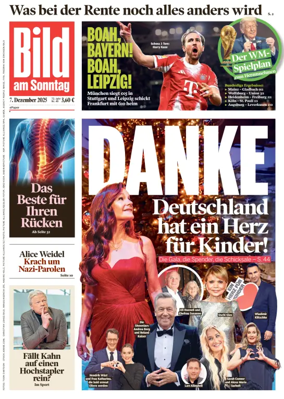 Cover of Bild am Sonntag