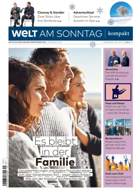 Cover of Welt am Sonntag - kompakt
