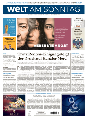 Cover of Welt am Sonntag