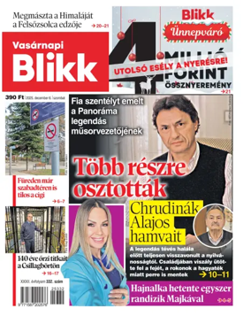 Cover of Vasárnapi Blikk