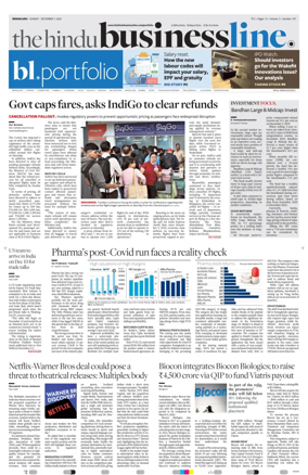 Cover of BusinessLine (Bangalore)