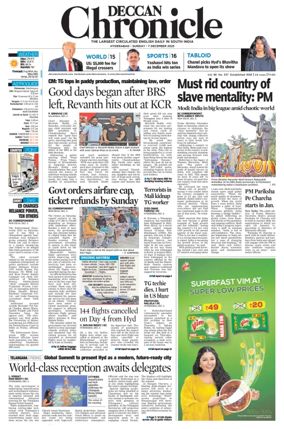 Cover of Deccan Chronicle