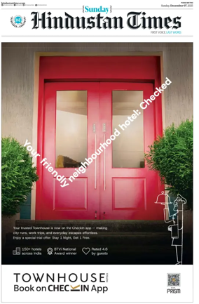 Cover of Hindustan Times ST (Pune)