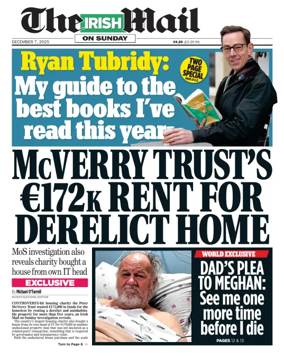 Cover of The Irish Mail on Sunday