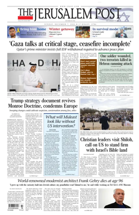 Cover of Jerusalem Post