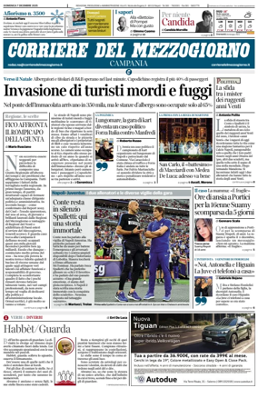 Cover of Corriere del Mezzogiorno (Campania)