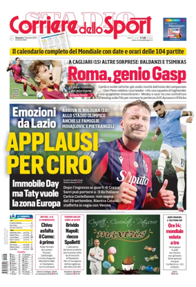 Cover of Corriere dello Sport (Roma)