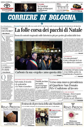 Cover of Corriere di Bologna