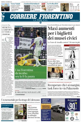 Cover of Corriere Fiorentino