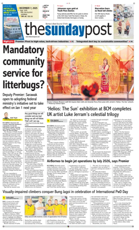 Cover of The Borneo Post