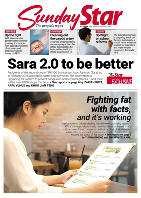 Cover of The Star Malaysia