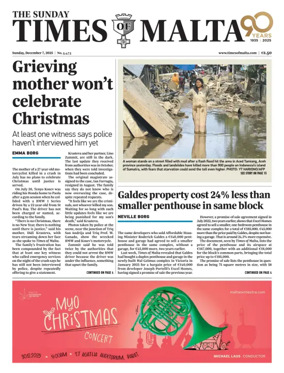 Cover of The Sunday Times of Malta
