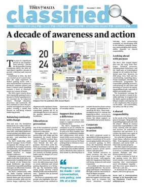 Cover of The Sunday Times of Malta - Classified