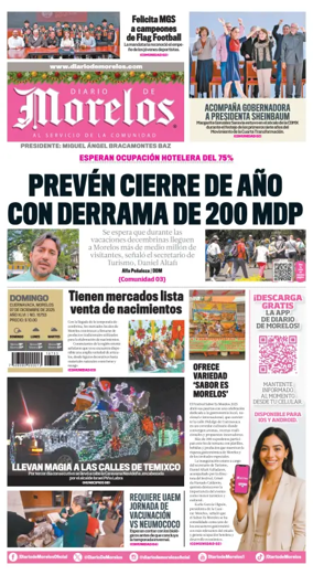 Cover of Diario de Morelos